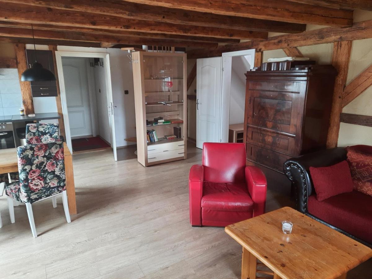 Ferienwohnung Alte Schäferei Straupitz Exterior foto
