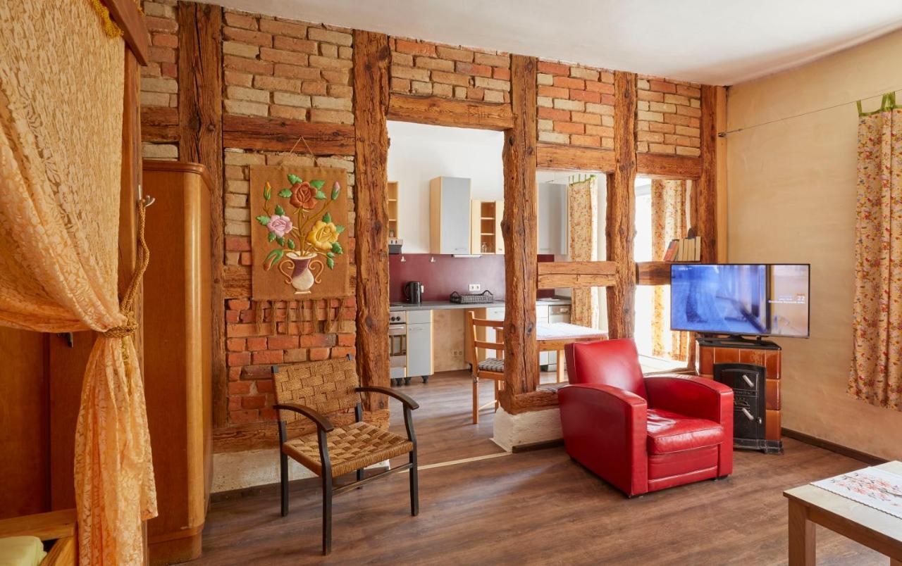 Ferienwohnung Alte Schäferei Straupitz Exterior foto