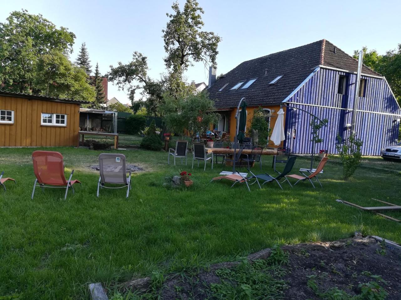 Ferienwohnung Alte Schäferei Straupitz Exterior foto